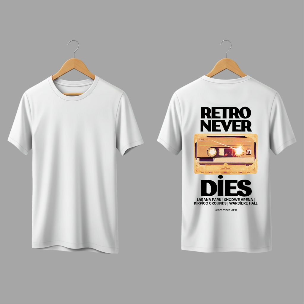 Kısa Kollu T-Shirt (Retro Never)